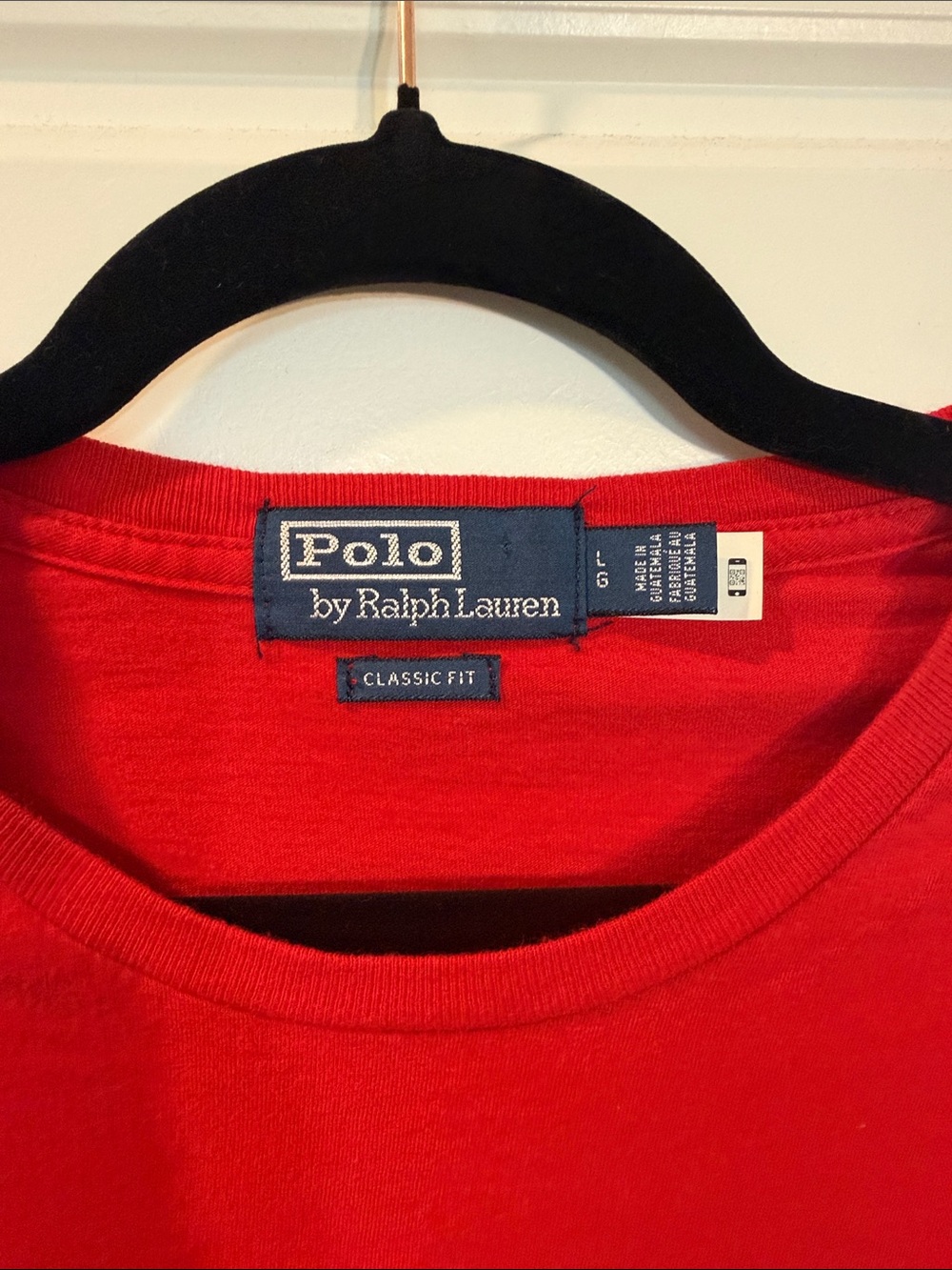 Polo Ralph Lauren American Flag Jersey Red Cotton T Shirt Men’s large - Picture 4 of 5